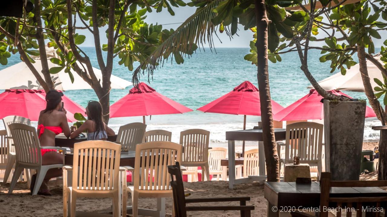 Central Beach Inn Mirissa Dış mekan fotoğraf