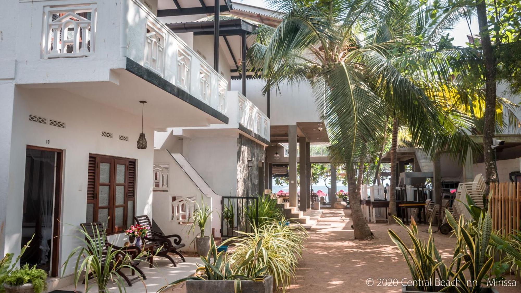 Central Beach Inn Mirissa Dış mekan fotoğraf